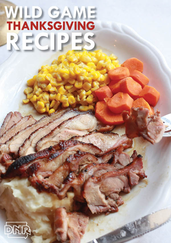 Wild game Thanksgiving recipes from the Iowa DNR