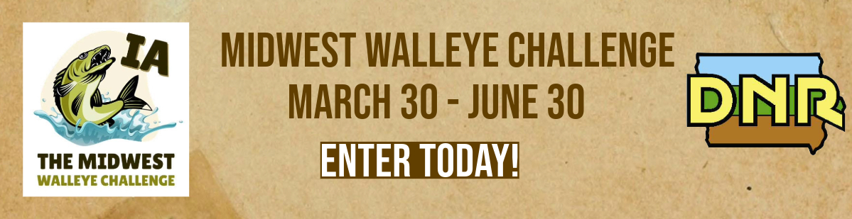 Iowa Walleye Challenge banner