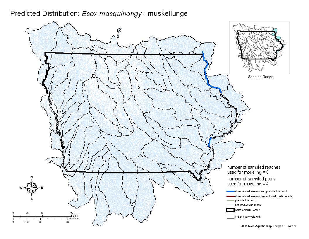 Muskellunge Distribution