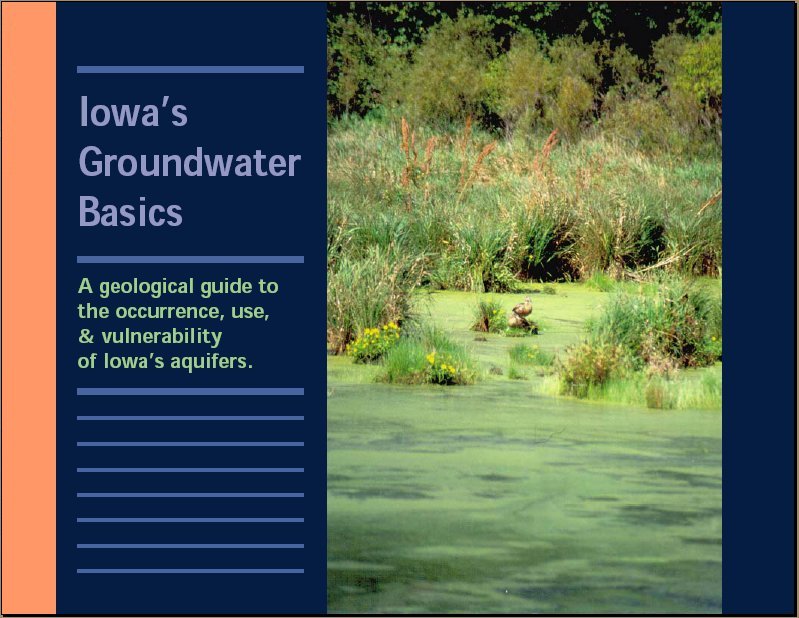 Iowa Groundwater Basics guidebook image
