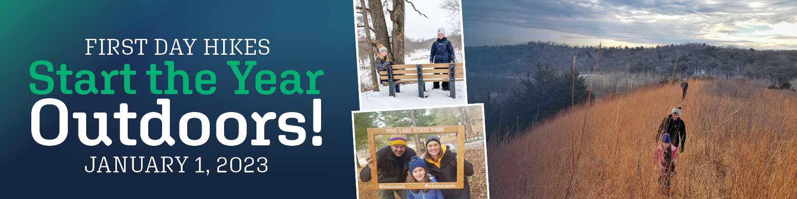 First Day Hikes, get Outdoors on January 1st!