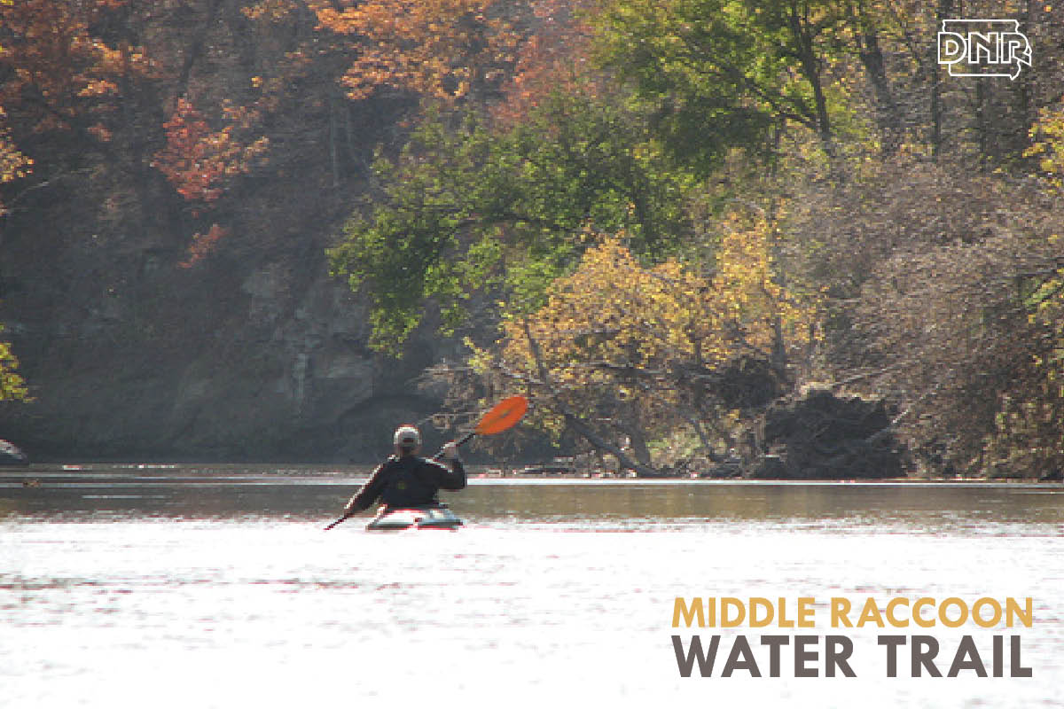 Explore Iowa's water trails, like the Middle Raccoon Water Trail, with these tips from the Iowa DNR