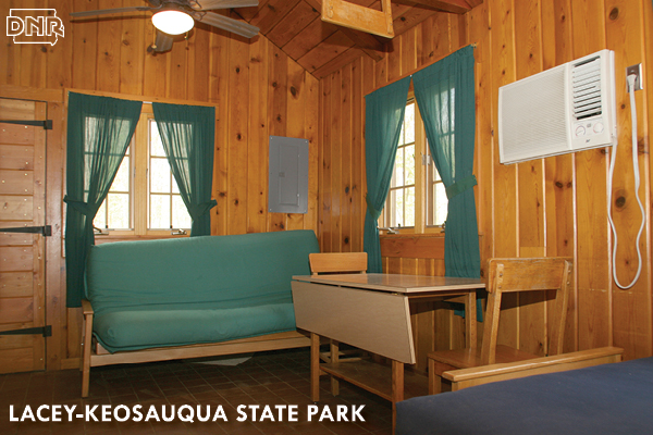 Reserve a cozy cabin at Lacey-Keosauqua State Park | Iowa DNR
