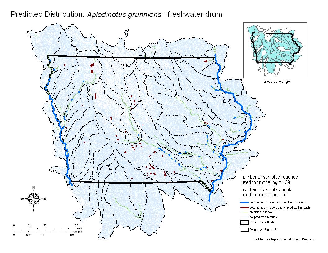 Freshwater Drum Distribution