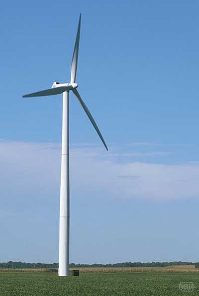 photo of wind turbine