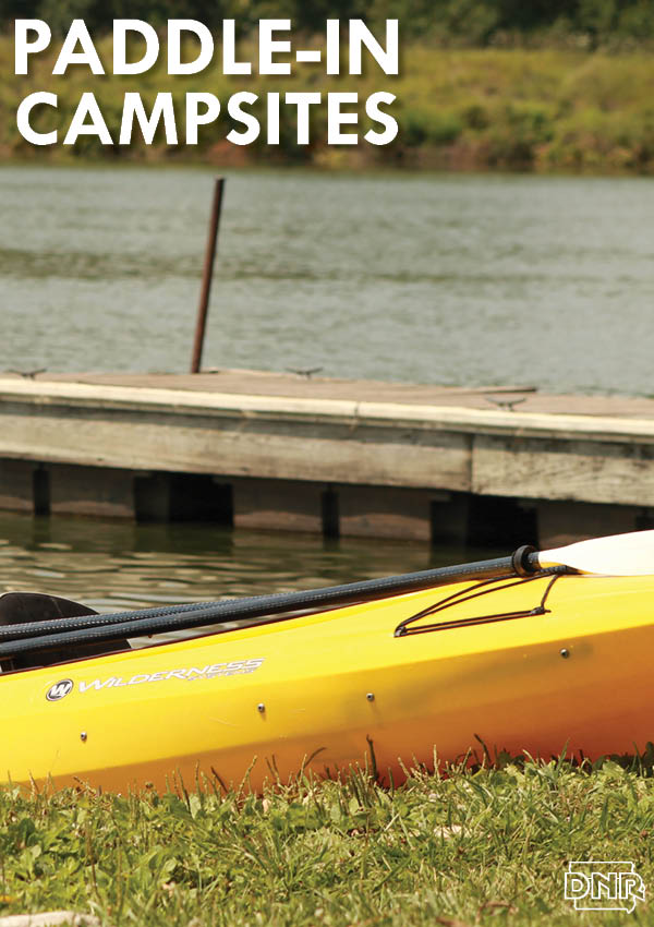 Pack all you need in your kayak, because that's the only way to reach these secluded Iowa campsites. | Iowa DNR