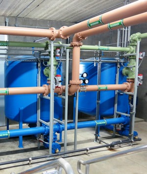 Two pressure filters