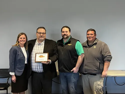 2025 Iowa DNR Brass Bluegill Award recipient Bob Harris