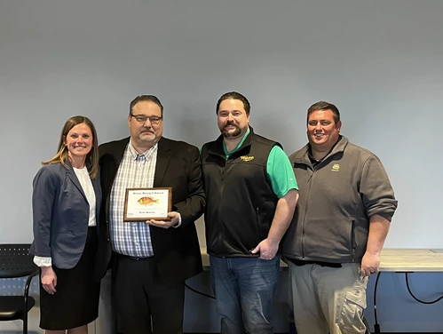 2025 Iowa DNR Brass Bluegill Award recipient Bob Harris