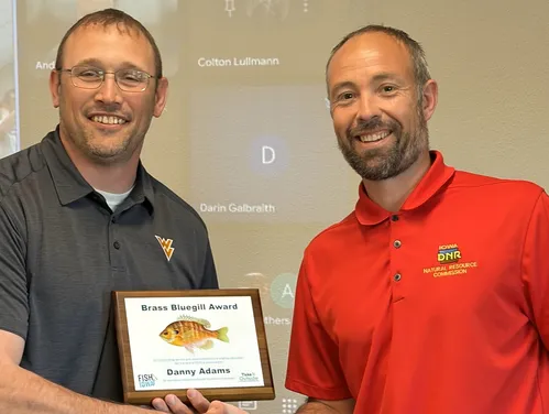 2026 Brass Bluegill Award winner Danny Adams