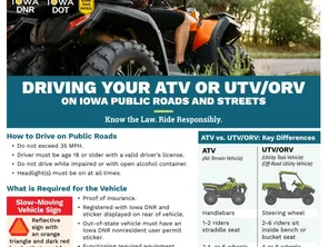 ATV UTV flyer, screenshot of document
