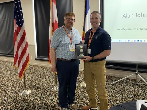Iowa fisheries research biologist recognized as 2026 Fisheries Biologist of the Year