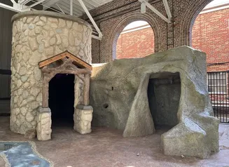 New playscape in the DNR Building at the Iowa State fair.