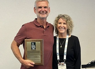 Iowa fisheries biologist Mark Flammang.