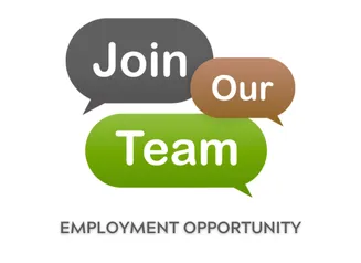 Join our team, employment opportunities image.