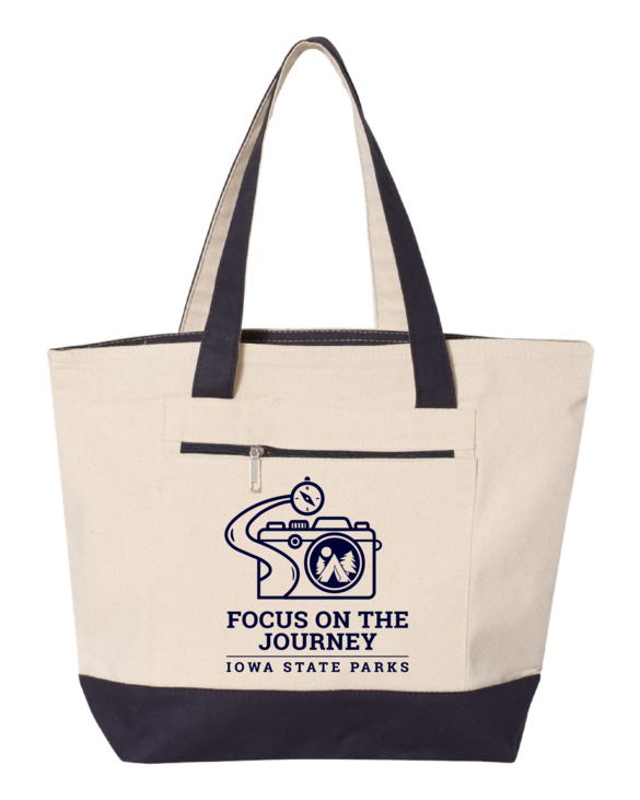 State park canvas bag, passport prize.